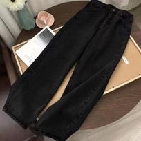 Women's Classic America Hip Hop Rap Jeans Wide Leg Jeans Straight Leg Retro Loose Trousers Oversized Denim Pants XXXL juoda
