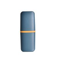 Madingas dantų šepetėlis ir pasta Kelioninis dėklas Nešiojama dantų šepetėlio laikymo dėžutė Kelionių šeimos stovyklavimo mokyklai 1pc žalia