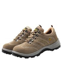 Labor Insurance Shoes Men's Breathable Lightweight Anti-smashing Anti-piercing Steel Bag Head Safety Shoes Comfortable Work Shoes 36