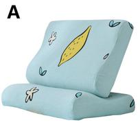 Creative Soft Pillow Cases Slowly Rebound Memory Foam Space Pillow Cases Neck Healthcare Memory Pillow Cover Latex Pillowcase 40x60cm gray