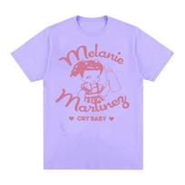 Melanie Martinez Portals Cute Cartoon T Shirts Unisex Unisex Aesthetic Fashion Short Sleeve T-shirt Clothing Oversized Cotton TShirt 4XL pink