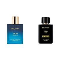 Bella Vita Luxury Skai Aquatic Unisex Eau De Cologne Ceo Men Intense Eau De Parfum Liquid Perfume With Bergamot Lavender & OrchidWoody & Musky 100 Ml