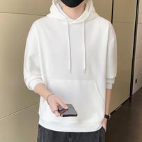 Hoodie Tide Spring and Autumn New Men's Fashion Hoodie with Young Handsome Long-sleeved T-shirt Cover M