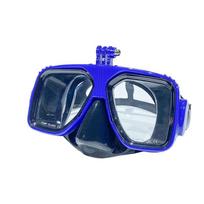 Snorkel Mask Swimming Goggles Scuba Diving Silicone Skirt Tempered Glass  Wide View Training