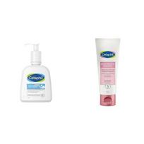 CetaphilHydratingfoamingCreamtoFoamCleanser236mlNiacinamideProVitaminB5&andAloeGentleCleansing Brightness Reveal Creamy Cleanser 100 g white