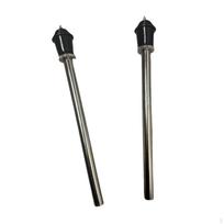 2 Pieces Tom Feetdrum Set Drum Kit Support Legs Stand Rack Heavy Duty