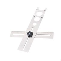 Ceramic Tile Hole Locator Opening Universal Metal Floor Tool Punching for
