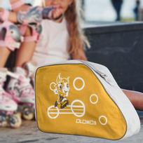 Roller Skates Bag Carrier Adjustable Shoulder Strap Ice Handbag for Children šviesiai violetinė spalva
