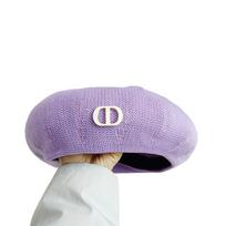 Summer new beret English letter female beret breathable adjustable artist hat pumpkin hat