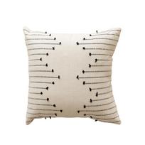 Living Room Home Pillow Cotton Bedside Cushion Combo Set Pillow Core Pillow Case 30*50cm juoda