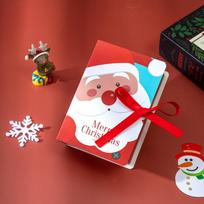 Knygos forma Linksmų Kalėdų saldainių dėžutės Krepšiai Kalėdų Kalėdų Senelio dovanų dėžutė Navidad Natal Noel Vakarėlio puošmena