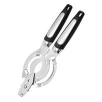 Stainless Steel Jar Opener For Seniors With Arthritis,Weak Hands,Multi Functional Manual Can Opener For Home, Kitchen, Restaurant One Size white