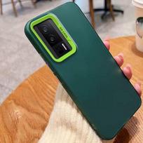 For Poco F5 Pro Case Poco F5 Pro Phone Case  Xiaomi POCO F5 Pro Cover Redmi K60 K60 Pro Luxury Metallic Aurora Skin Matte Cover Poco F5 Pro orange