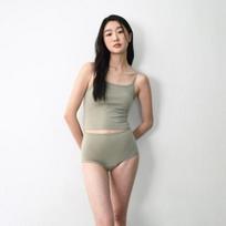Remove Granny Wear Pale Green (Top/High Waist/Midi Waist Choose 1) High waist panties M