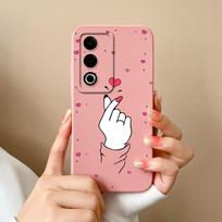 OPPO A3X A3 Pro Realme 13 Pro Plus 12 Pro+ dėklas Ekrano apsauga Itin atsparus smūgiams Plonas silikoninis galinis dangtelis Gražus meilės širdies rėmelis OPPO Oppo A3x 5G (India)
