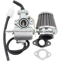 35mm Oro filtras PZ16 Karbiuratorius 50cc-90cc Horizontaliam Varikliui ATV/KART 35mm air filter gray
