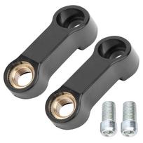2 vnt 0,4 colio M10 motociklo veidrodinio stovo tarpiklių prailginimo adapteris universalus priedas