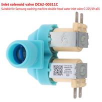 Vandens įleidimo solenoidinis vožtuvas Dc62-00311C Skalbimo mašinai Dviguba galvutė