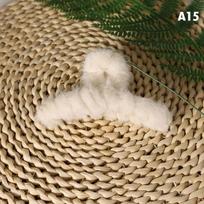 Pliušinis nagas su kaspinu, kutais plaukų segtukas, geriausi nagų segtukai storiems plaukams, moteriški aksesuarai