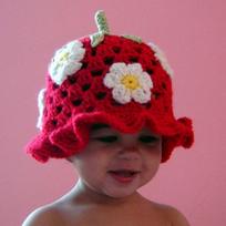 New handmade knitted cat ear woolen hat, windproof and warm adult hat red