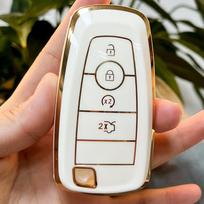 EVOS Sharp Edge Taurus F150 Car Key Cover - High-End Explorer Mondeo Key Bag Buckle