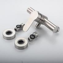 Wall Mounted Shower Faucet, SUS304 Stainless Steel Bathroom Shower Faucet, Hot and Cold Water Control Valve Switch Faucet