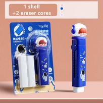 Replaceable Core Animal Erasers Cat Paw/Astronaut Correction Tool Rubber Erasers  Kids Gift Yellow Cat Claw white