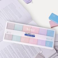 Kanceliarinės prekės Reklaminė dovanų koregavimo juosta Lipnios juostos koregavimo įrankis permatomas ruošinys 6PCS/Set white