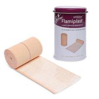 Flamingo Flamiplast (Elastinis lipnus tvarstis B. P.) Palaikymas, suspaudimas | Ištemptas ilgis iki 4/6 Mtr | 10 cm beige