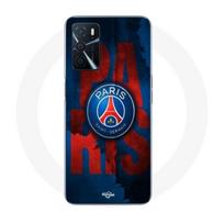 Coque Maniacase pour Oppo A16S Paris Saint germain FC Logo juoda