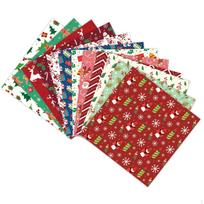 12x Kalėdinis vyniojamasis popierius Scrapbooking Supplies Collection Journal Craft