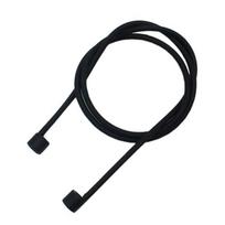 Strap Loop Cord - SANWOOD - Anti-loss - Silicone - Compatible iPhone 7 and Airpods - Black juoda