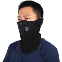 Cache-cou - SIBON - Anti-froid - Noir - Polyester - 54x28 cm juoda