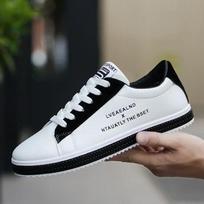 Prabangūs batai Vyriški odiniai laisvalaikio batai Kvėpuojantys vaikščiojimo lygiai Naujos mados Suvarstomi vyriški sportbačiai Zapatos De Hombre 39 gray