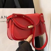 Popular Red Square Bags Handbag  New Fashion Single Shoulder Underarm Bags Luxury Designer Versatile Crossbody Bag