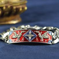 New Thai Longpo Channan Four Sided Buddha Hand Bracelet 18CM