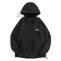 Tide Brand Functional Jacket Casual Overalls Jacket Men'S Loose Large Size Outdoor Mountaineering Sports Hooded M juoda