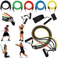Resistance Bands - 11 PCS - Unisex - Intensive - Fitness juoda