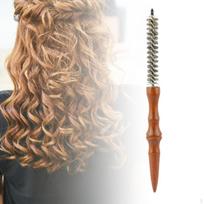 Round Brush for Hair Styling And Blow Drying Wooden Roller All Types S