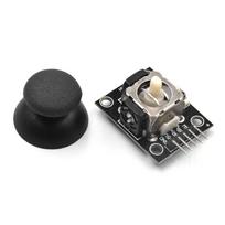 Arduino dviejų ašių Xy vairasvirtės modulis Aukštesnės kokybės Ps2 vairasvirtės valdymas black