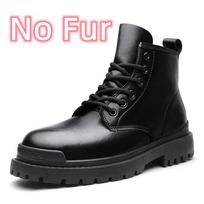 Fashion Men's Shoes High Quality Hunting Botas Luxury Brand Winter Mens High Top Footwear Genuine Leather  Boots Sewing Shoes 36