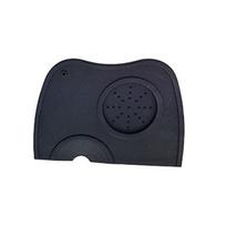 Espreso presavimo padėklas GradeSilicone Kavos presavimo kilimėlis Vandeniui atspari presavimo stotelė Baristos priedai Lengva naudoti black