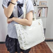 New Women's Bags Tote Bags Fashion Sweet and Versatile Girl Trend Transparent Versatile Texture Korean Versatile Shoulder Bags gray