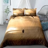 Sky Diving Athlete Duvet Cover Set UK Single Double Queen US Twin Full King Size Pkm Bed Linen Set EU single(135x200cm)