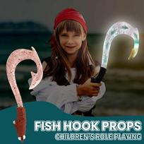 Fish Hook Knife Children'S Role-Playing Prop, A Glowing Children'S Puzzle Toy One Size ruda