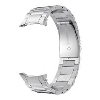 Tinka Samsung Watch Galaxy Watch 7/FE Nerūdijančio plieno dirželis Watch4/6 Trijų karoliukų metalinė apyrankė 20mm
