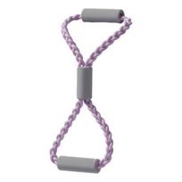Figure 8 Fitness Resistance Band with Anti-slip Handle Portable Men Women Arm violetinė