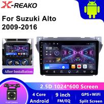 Android 12 Suzuki Alto 2009 2010 2011 2012 2013 2014 2015 2016 Multimedia Stereo Automobilio DVD grotuvas Navigacija GPS Radijas 4 core 1GB+32GB carplay