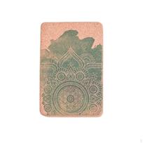 Cork Yoga Block Non-Slip Lightweight Portable Home Gym Equipment Pilates High Density Style B beige