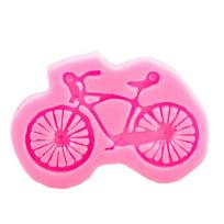 Cake Decorating Tools Bicycle Shape 3D Silicone Fondant Mould Cake Cupcake Mold Chocolate Mould ADM